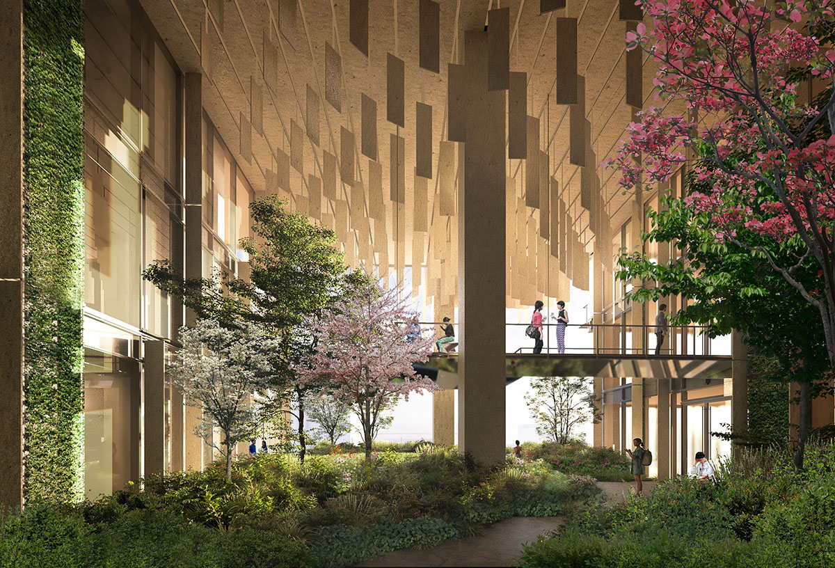 eco commercial building