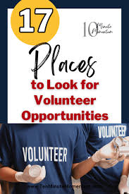 volunteer options near me
